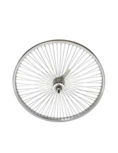 24 Steel Coaster Wheel 72 Spoke 14g UCP 3/8 Axle Single...